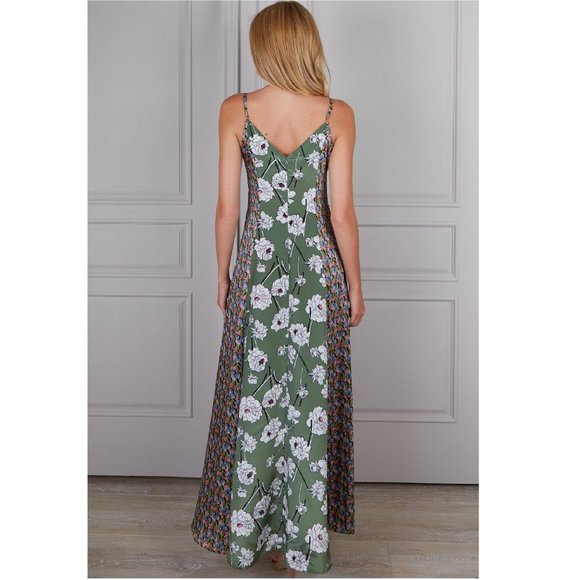 NWT Senlis Ella Ruffle Sleeveless Boho Maxi Dress, Size Small - Picture 3 of 6